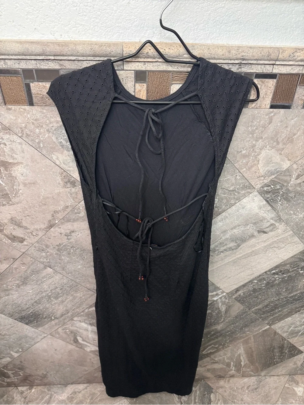 Free people Eventide Midi Dress in Black Combo - Picture 5 of 7
